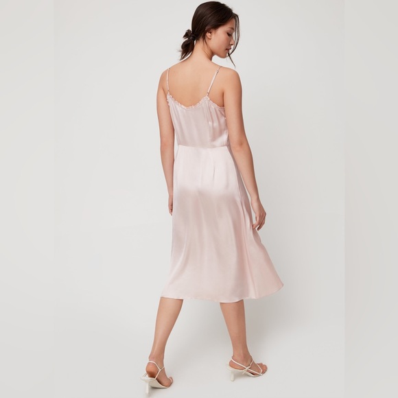 Aritzia Wilfred Mille Dress in Rose Quartz - Picture 4 of 14